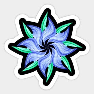 Blue Star Sticker